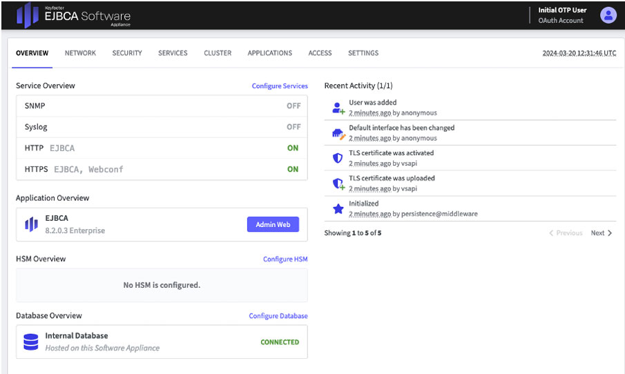 Keyfactor EJBCA Enterprise