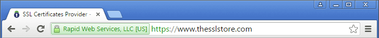 Chrome Green Address Bar